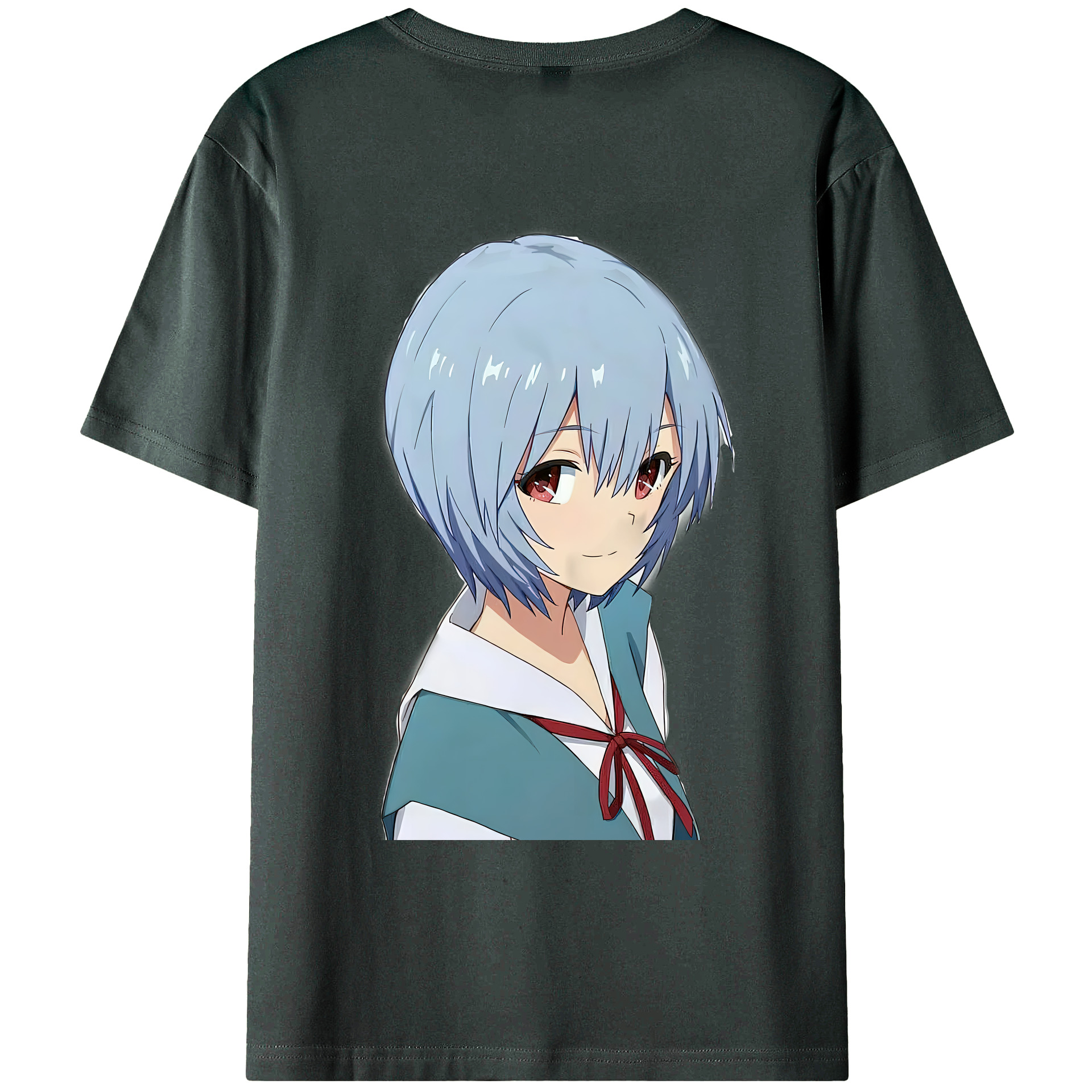 （画像用） EVA 新世紀エヴァンゲリオン 綿100％ メンズ半袖Tシャツ（バックプリント） 通気性